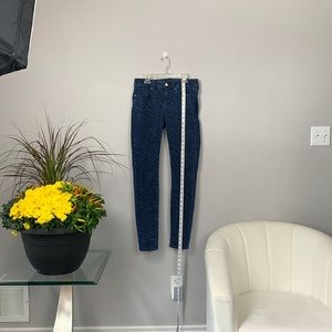 Whit House Black Market Zebra Pattern Jeans